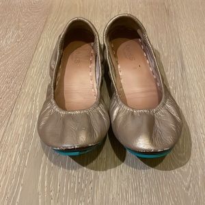 Tieks - Metallic Gold - Size 9